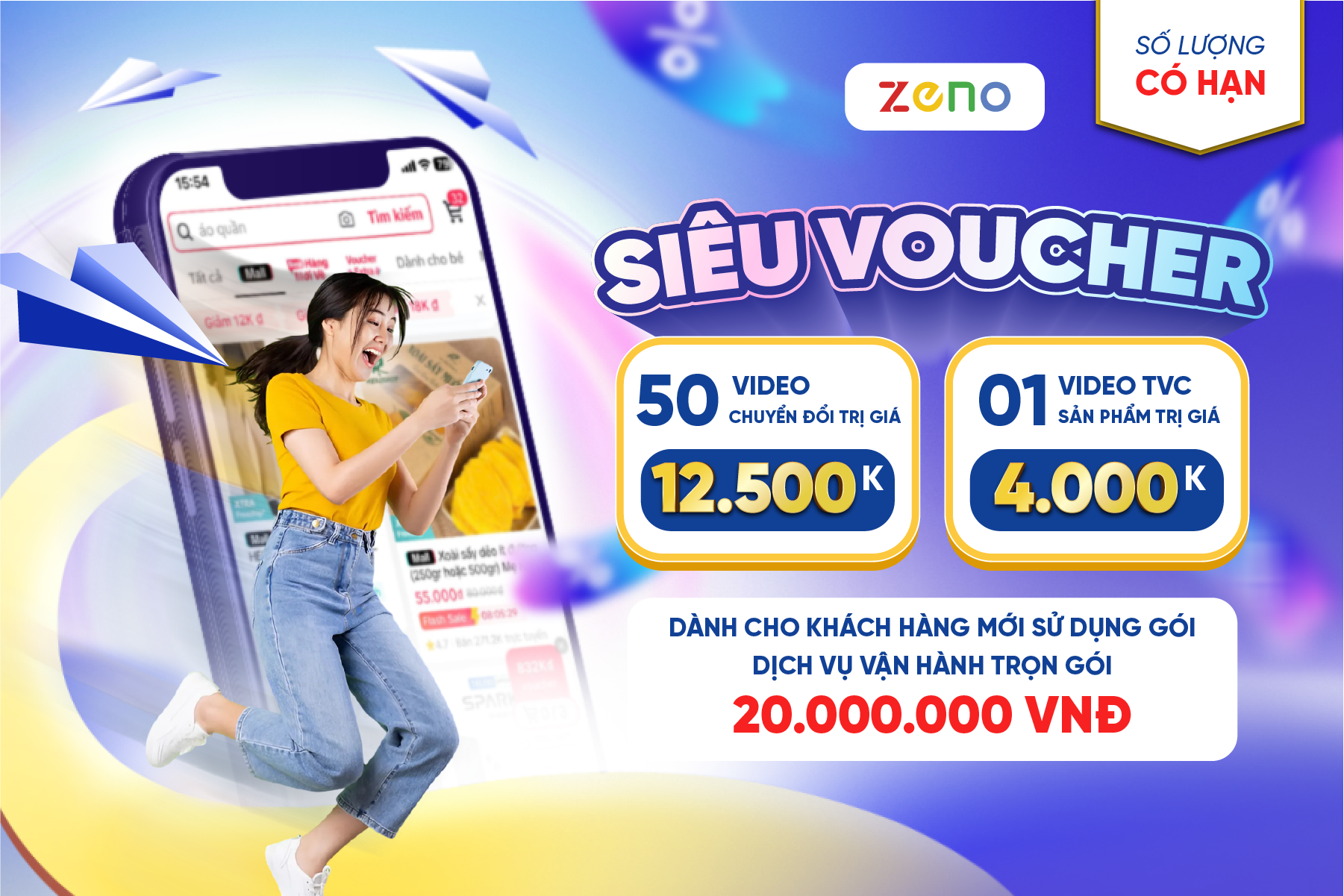 ưu đãi vận hành tiktok shop Zeno Digital