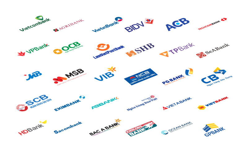 Ưu tiên các ngân hàng phổ biến, có liên kết mạnh với cổng thanh toán quốc tế
