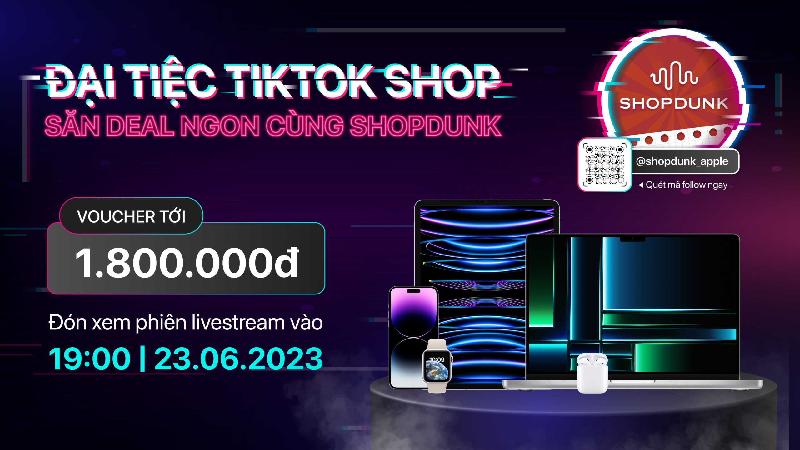 Tạo “điểm nóng” trước giờ livestream TikTok Shop