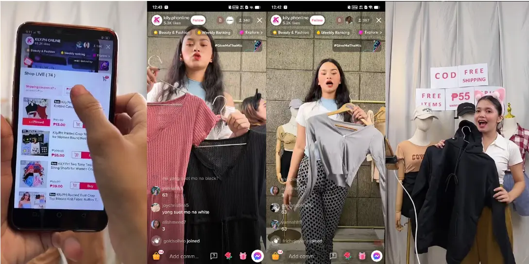 UGC livestream từ người dùng