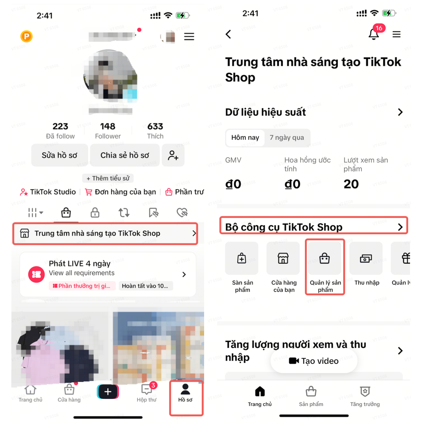 Tối ưu hồ sơ TikTok Shop sao cho khách hàng cảm thấy thu hút, dễ nhìn